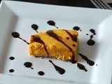 Mango Biscuit Layer Pudding