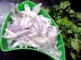 Onion raita