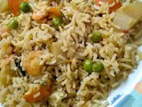 Prawns Vegetable Pulao