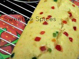 Simplest No Fuss Tutti Fruity Cake