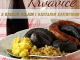 ::Čalabrcanje Četvrtkom: Krvavice s kiselim zeljem i restanim krumpirom ::