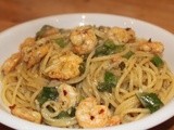 Garlic and Lemon Shrimp Pasta