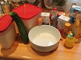 Zucchini Muffins and Homemade Chocolate Letters