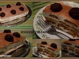 A Pure Eggless Tiramisu with eggless savoiardi biscuits