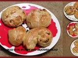 Hot Cross Bun Rolls An Eggless Roll