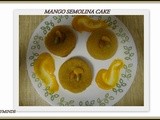Mango Semolina Cake! An Eggless one