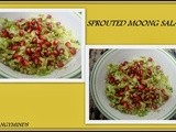 Sprouted Moong Salad