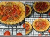 Tomato Thyme Sage Double Cheese Tarts