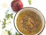 Tomato, Coriander and Onion chutney