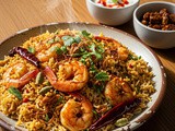 Quick 30-Minute Prawns Dum Biryani recipe
