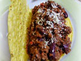 Τάκος με chili con carne