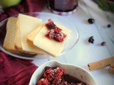 Γλυκόξινο chutney με παντζάρι, μήλο και cranberries