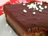 Τάρτα μόκας με ganache πικρής σοκολάτας