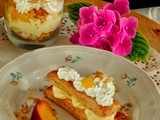 Mille-feuilles ροδάκινου... όταν το μιλφέιγ συνάντησε το καλοκαίρι