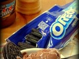 Παγωτό μερέντα με  μπισκότα Oreo