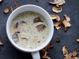 Kulajda – Czech White Soup with Mushrooms, Potatoes and Dill