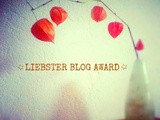 The Liebster Blog Award