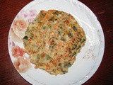 Vegetable Uttappam