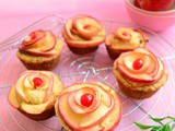 Rose Apple Muffin - Sweet Punch for August 2011