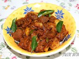 Beef Chinese Potato Stir Fry / Beef Koorkka Ularthiyathu