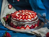 Strawberry Red Velvet Cake