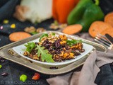 Sweet Potato and Quinoa Salad with Cranberry