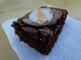 Cadbury Creme Egg brownies