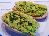 Avocado, sweet pepper and spring onion Spread – vegan