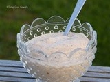 Banana, cashew nuts and rice milk ice cream #vegan