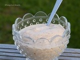 Banana, cashew nuts and rice milk ice cream #vegan