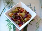 Chili sin carne (chili vegetable) # vegan