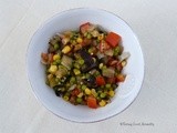 Stir-Fried vegetables with peas #vegan or what’s for dinner