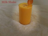 Carrot - Cashew Nuts Milk Shake
