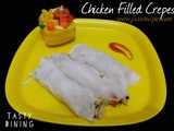 Chicken Filled Crepes