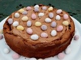 Easter Egg Nest Cake