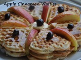 Apple Cinnamon Waffles