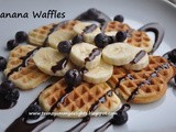 Banana Waffles & a Giveaway