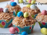 Easter Egg Carrot Cupcakes