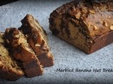 Marbled Banana Nut Bread