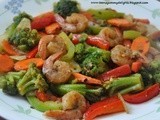 Shrimp and Vegetable Stir Fry