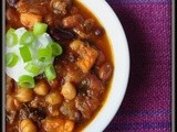 Sweet Potato & Beef Chili