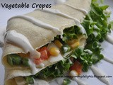 Vegetable Crepes