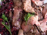 Bbq Roast Beef with Fresh Cherry Relish