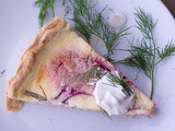 Gluten Free Beet Tart with Dill & Caraway + Happy Hanukkah