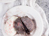 Gluten Free Chocolate Lava Cake with Peppermint Whipped Cream