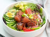 Homemade Poke Bowls (gluten free & paleo)