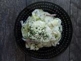 Lightened Up Polish Cucumber Salad (Mizeria)