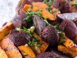 Spicy Sweet Potatoes with Strawberries