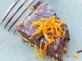 Vegan & Gluten Free Chocolate Tart with Orange Caramel