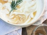 Yogurt with Rosemary Infused Honey